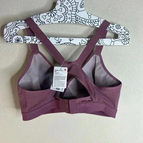 Lululemon Awake to Lace Bra Plumful Smoky Blush size 34DD - Picture 2 of 4